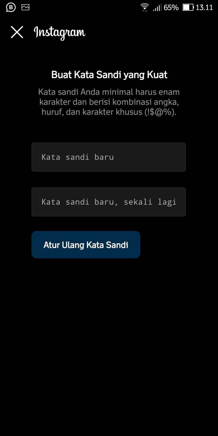 Cara Mudah Reset Password Instagram Saat Kamu Lupa