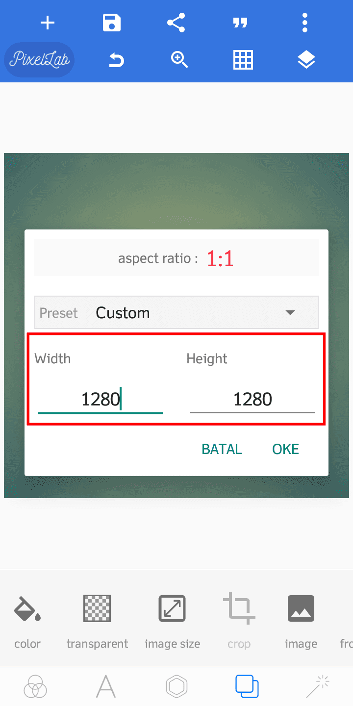 iMarkup 20230722 052121 Cara Membuat Teks di Belakang Objek Foto dengan PixelLab 11 iMarkup 20230722 052121