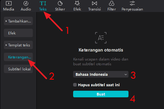 2023 10 08 07 27 559 Cara Buat Subtitle Video Otomatis di CapCut Desktop 4 2023 10 08 07 27 559