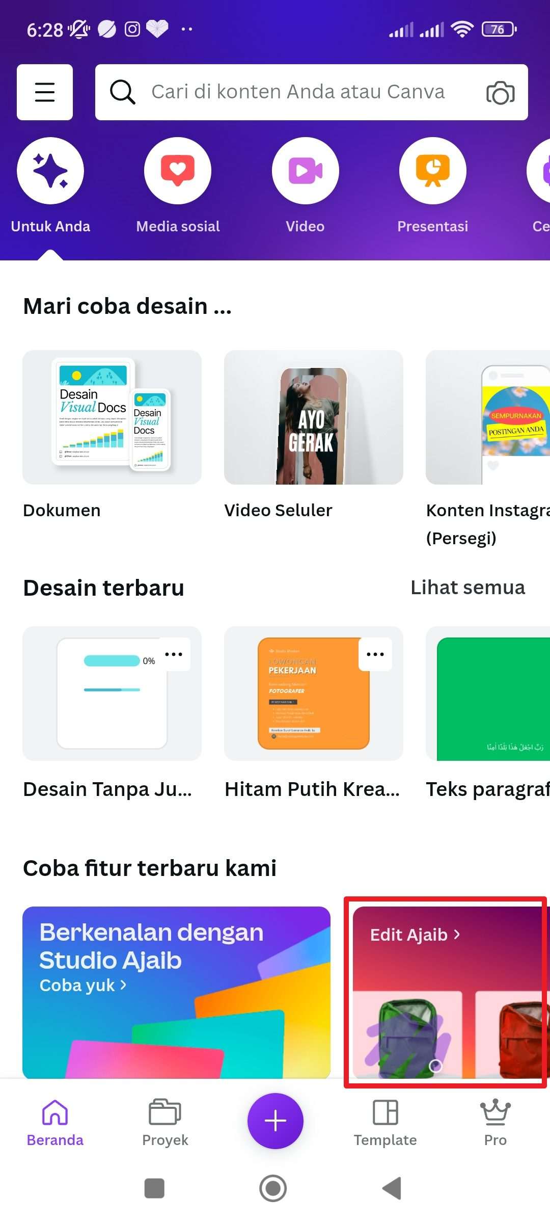 Screenshot 2023 10 06 06 28 00 559 com.canva .ediitor Cara Mengubah Warna Gambar di Canva Secara Otomatis 3 Screenshot 2023 10 06 06 28 00 559 com.canva .ediitor