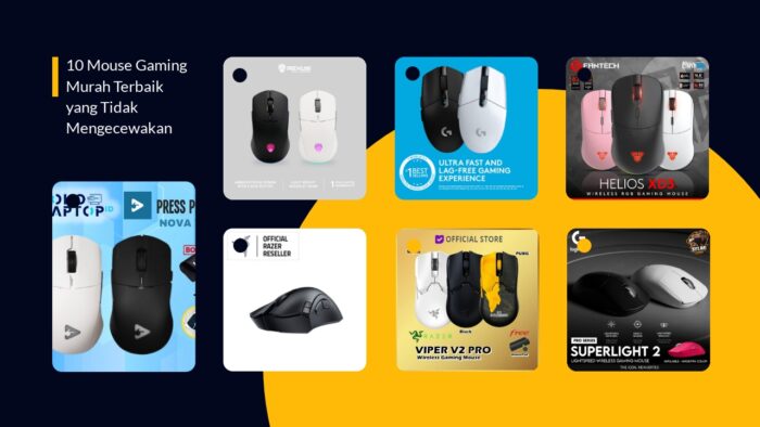 10 Mouse Gaming Murah Terbaik yang Tidak Mengecewakan