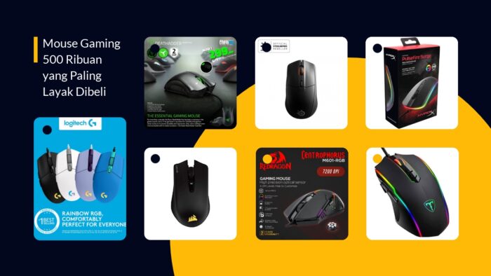 Mouse Gaming 500 Ribuan yang Paling Layak Dibeli