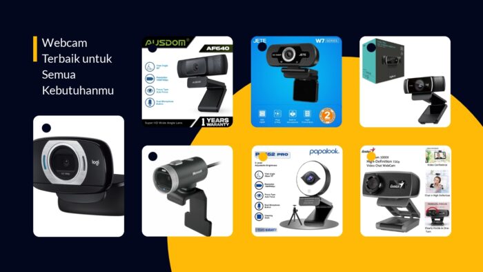 Webcam Terbaik untuk Semua Kebutuhanmu