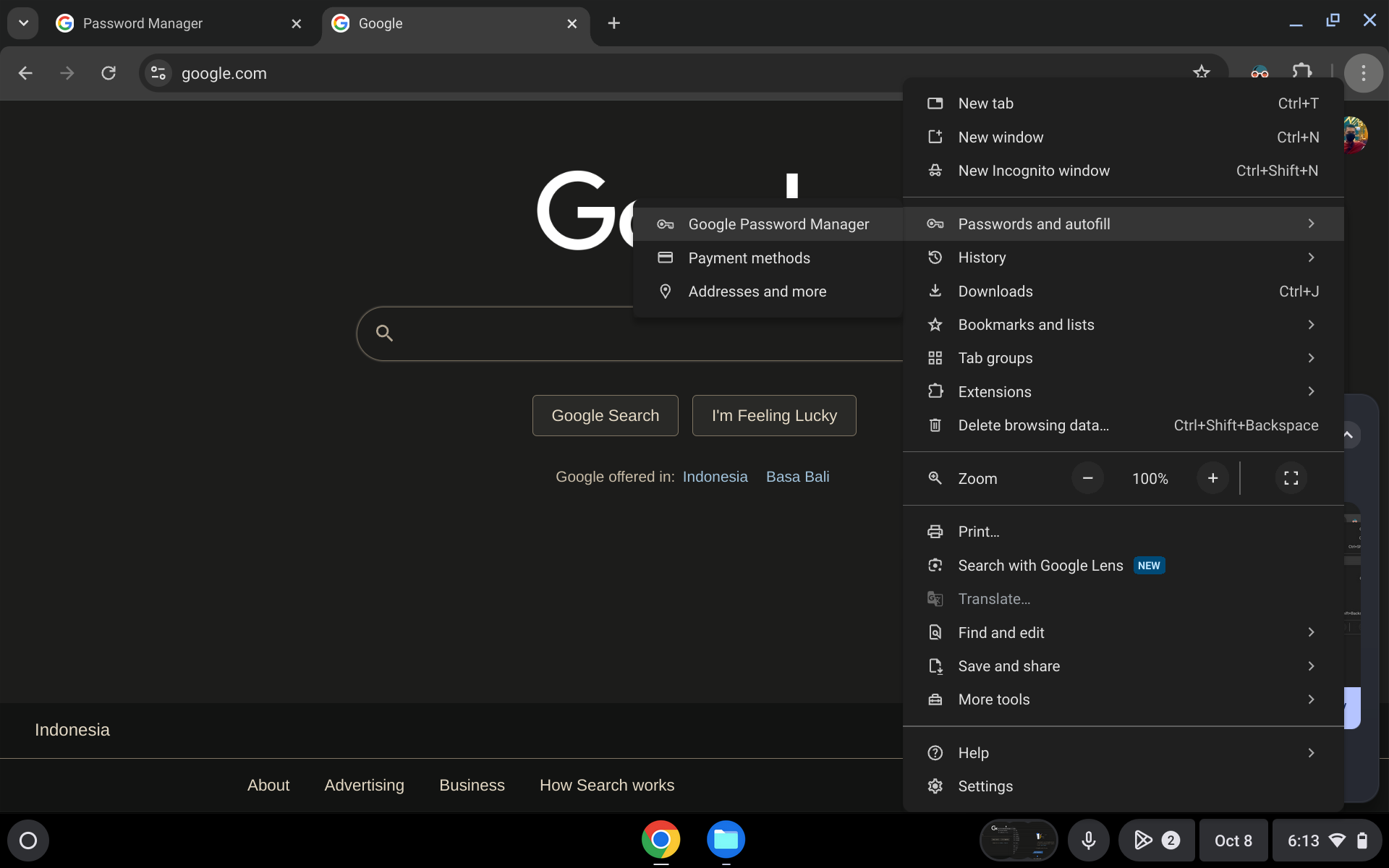 Bagaimana Cara Melihat Password di Chrome Browser Cara Lihat Password yang Tersimpan di Chromebook 3 Bagaimana Cara Melihat Password di Chrome Browser