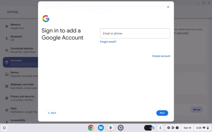 Cara Log Out Gmail di Chromebook