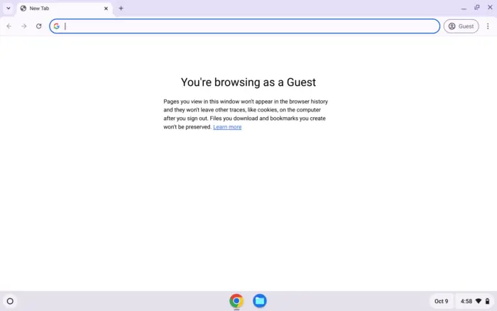 Cara Matikan “Guest Mode” di Chromebook