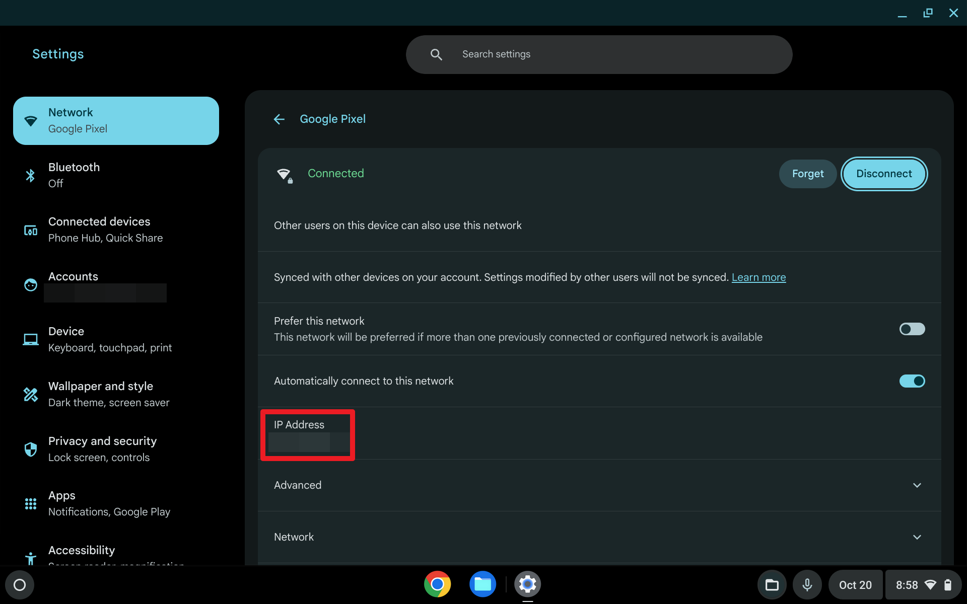 Langkah Mudah Menemukan Alamat IP Cara Menemukan Alamat IP Chromebook 3 Langkah Mudah Menemukan Alamat IP