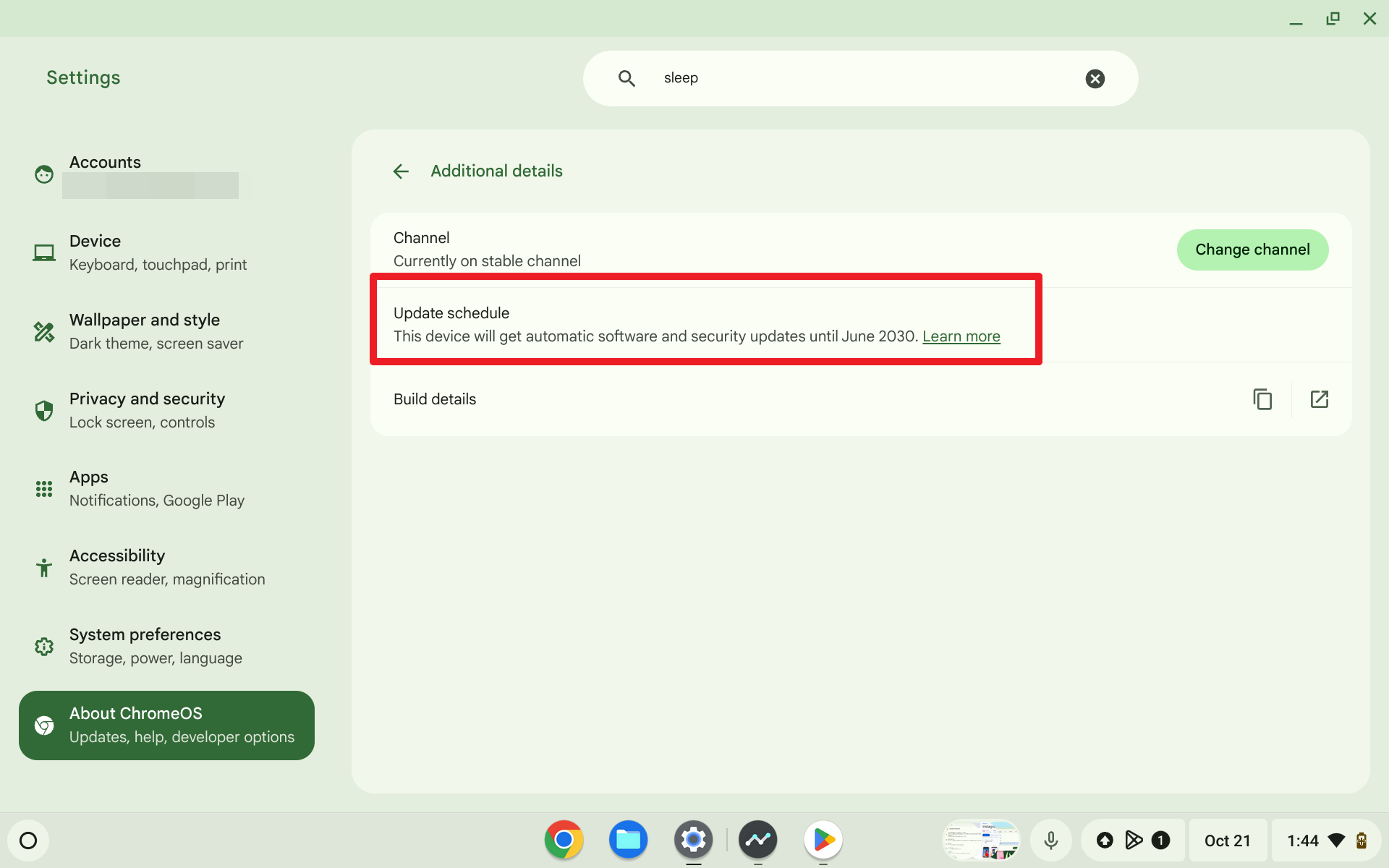 Screenshot 2024 10 21 1.44.04 PM Cara Mudah Mengecek Versi Chromebook dan Jadwal Update Terakhir 3 Screenshot 2024 10 21 1.44.04 PM