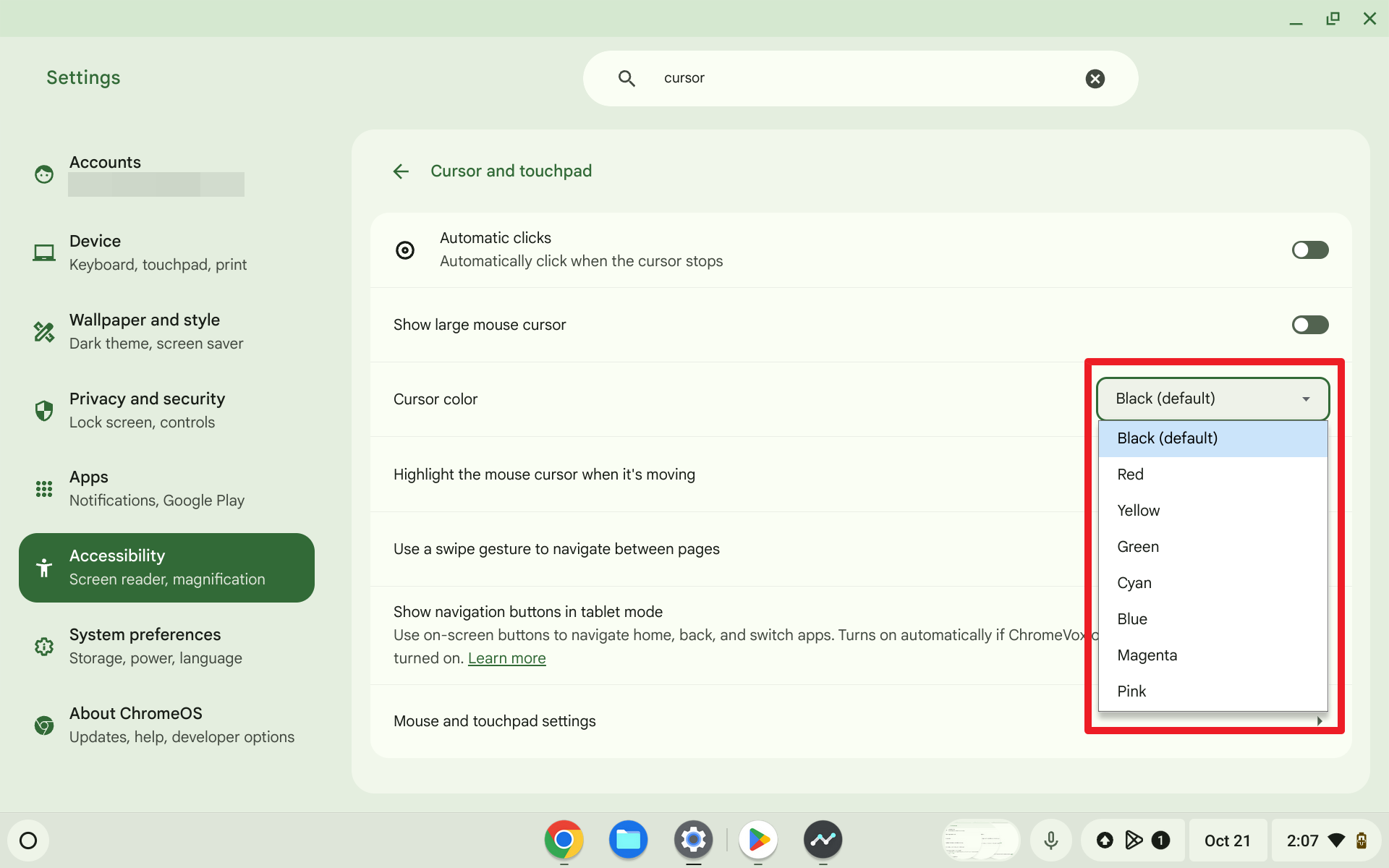 Screenshot 2024 10 21 2.07.45 PM Cara Mengubah Warna Kursor Mouse di Chromebook 3 Screenshot 2024 10 21 2.07.45 PM