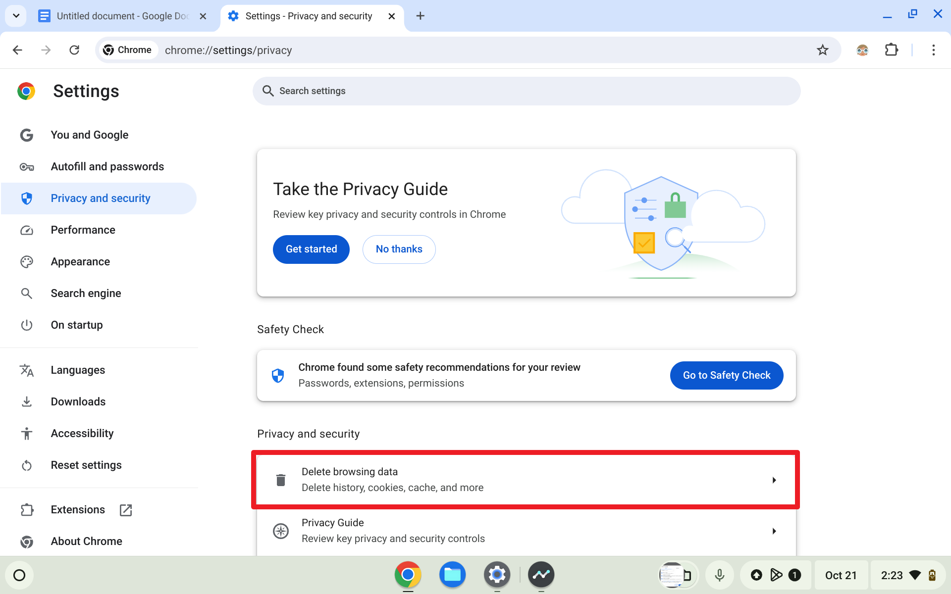 Screenshot 2024 10 21 2.23.11 PM Cara Membersihkan Cache di Chromebook dalam 5 Langkah Mudah 3 Screenshot 2024 10 21 2.23.11 PM