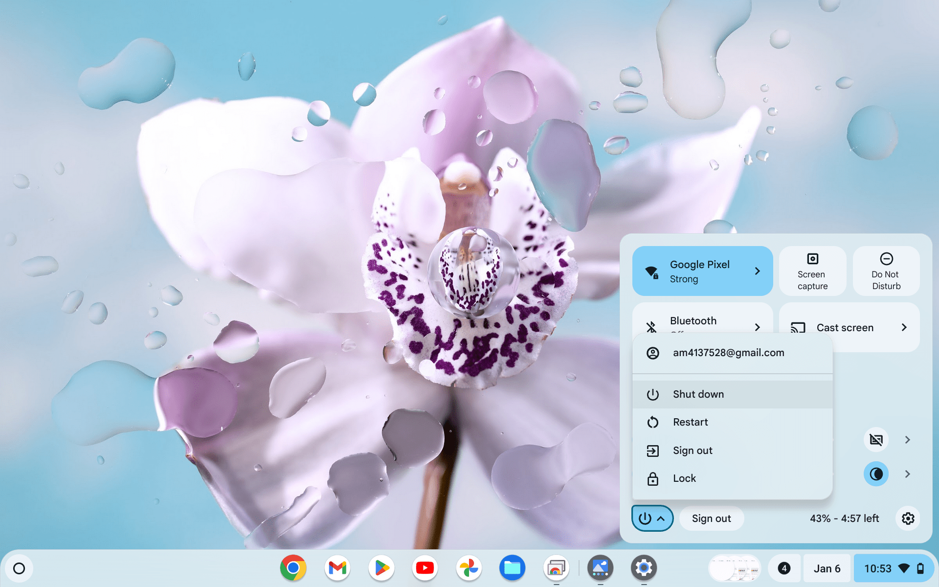 Cara Mematikan Chromebook Hanya dengan Tombol