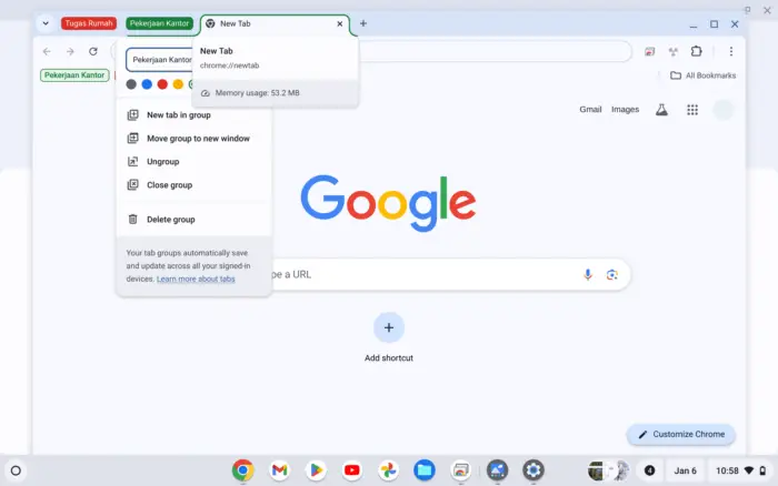 Screenshot 2025 01 06 10.58.07 PM Cara Mengelompokkan Tab di Chrome: Panduan Lengkap untuk Pemula 1 Screenshot 2025 01 06 10.58.07 PM