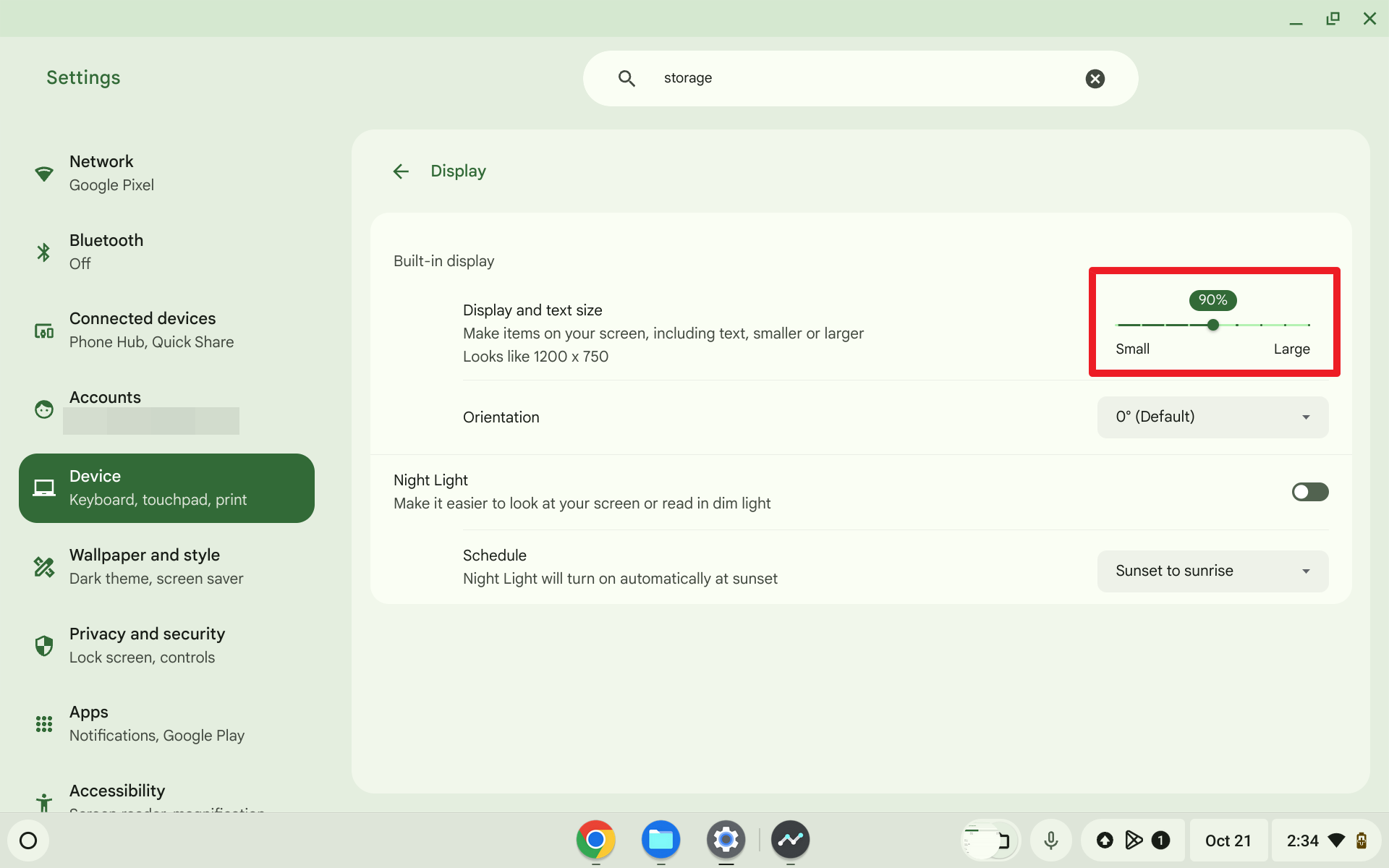 Ubah Ukuran Tampilan Lewat Pengaturan Cara Memperbesar Ukuran Font di Chromebook 3 Ubah Ukuran Tampilan Lewat Pengaturan