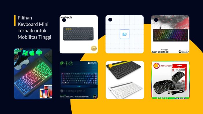 Pilihan Keyboard Mini Terbaik untuk Mobilitas Tinggi