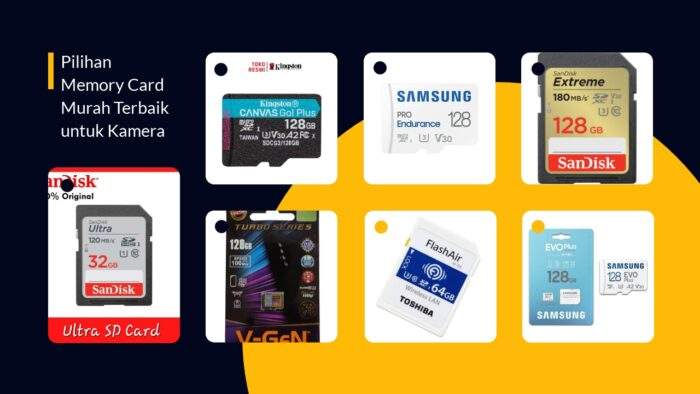 Pilihan Memory Card Murah Terbaik untuk Kamera