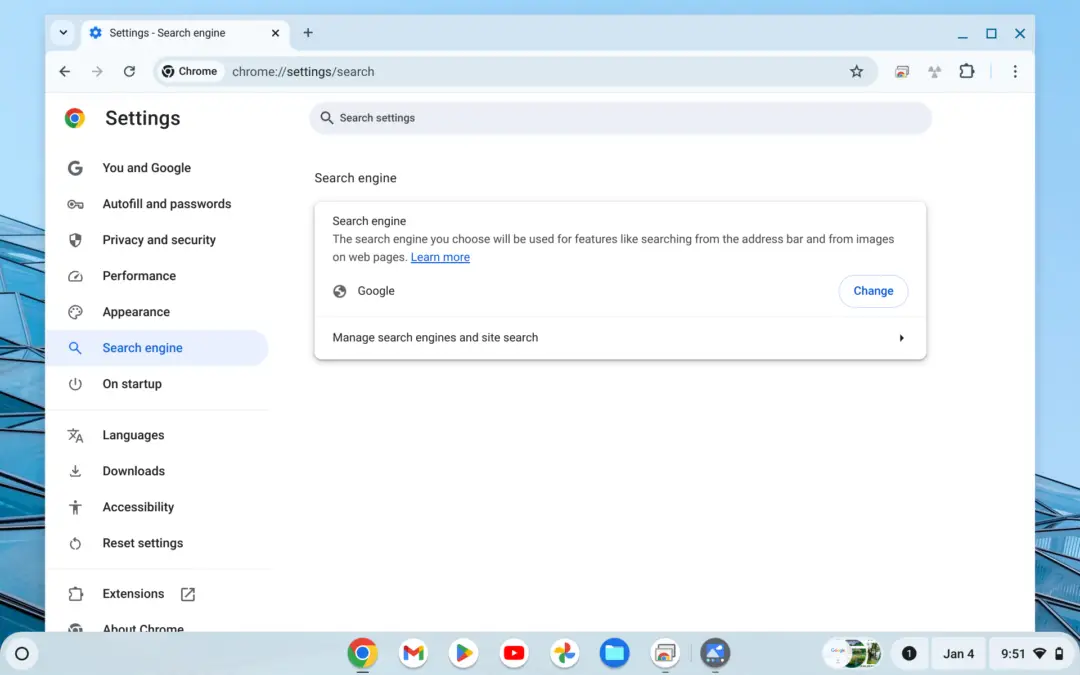 Screenshot 2025 01 04 9.51.15 PM Cara Mengubah Default Search Engine di Chromebook 4 Screenshot 2025 01 04 9.51.15 PM