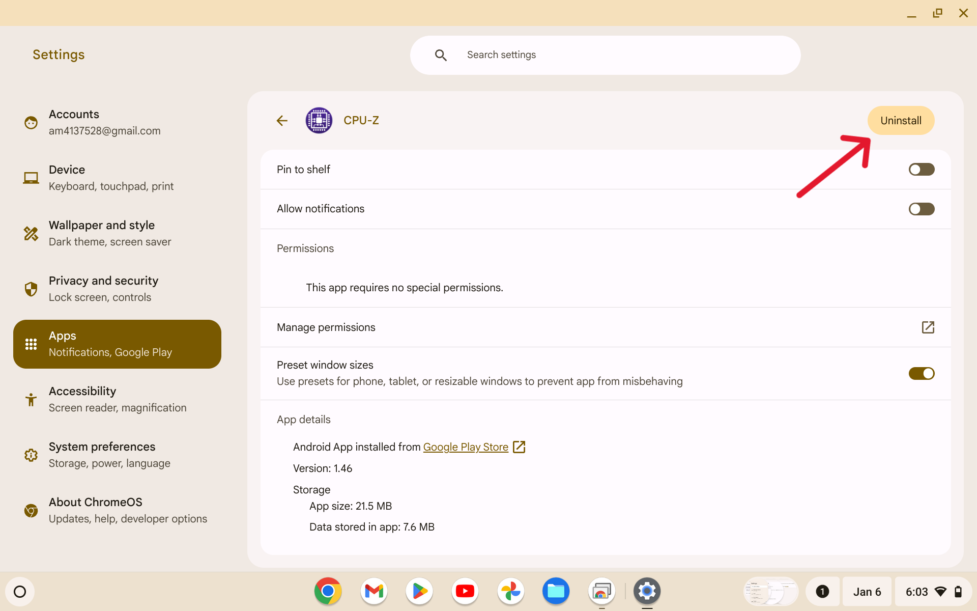 Screenshot 2025 01 06 6.03.07 PM Cara Menghapus Aplikasi di Chromebook Tanpa Right-Click 3 Screenshot 2025 01 06 6.03.07 PM