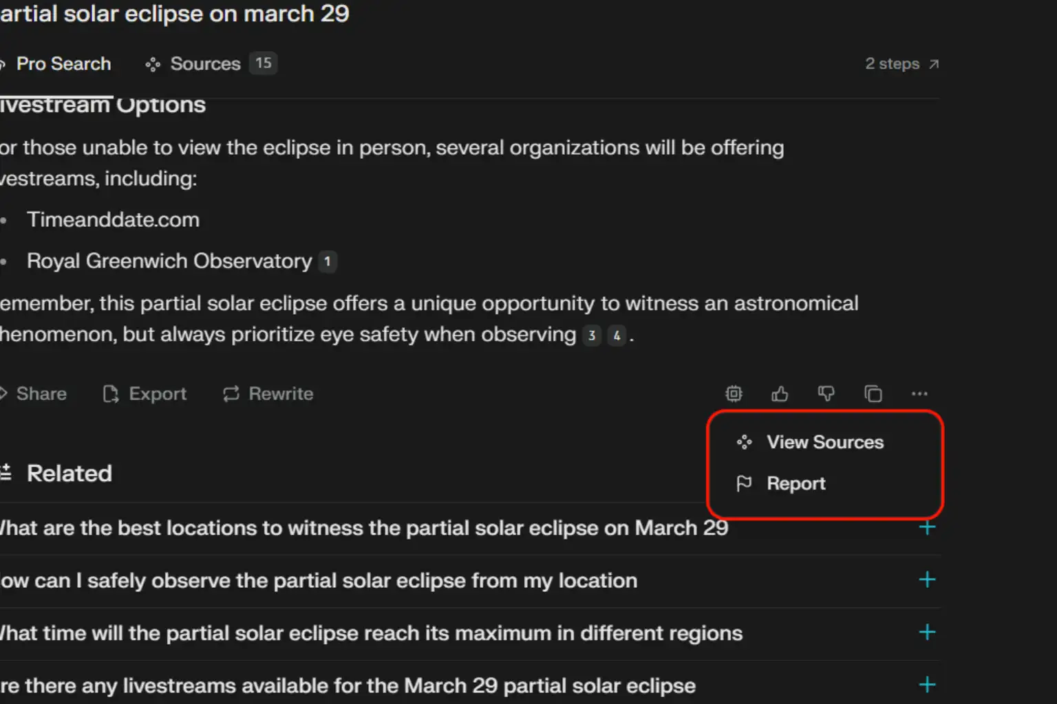 Cara Melihat dan Menggunakan Sumber di Perplexity AI 4 image 15 Cara Melihat dan Menggunakan Sumber di Perplexity AI 4 image 15