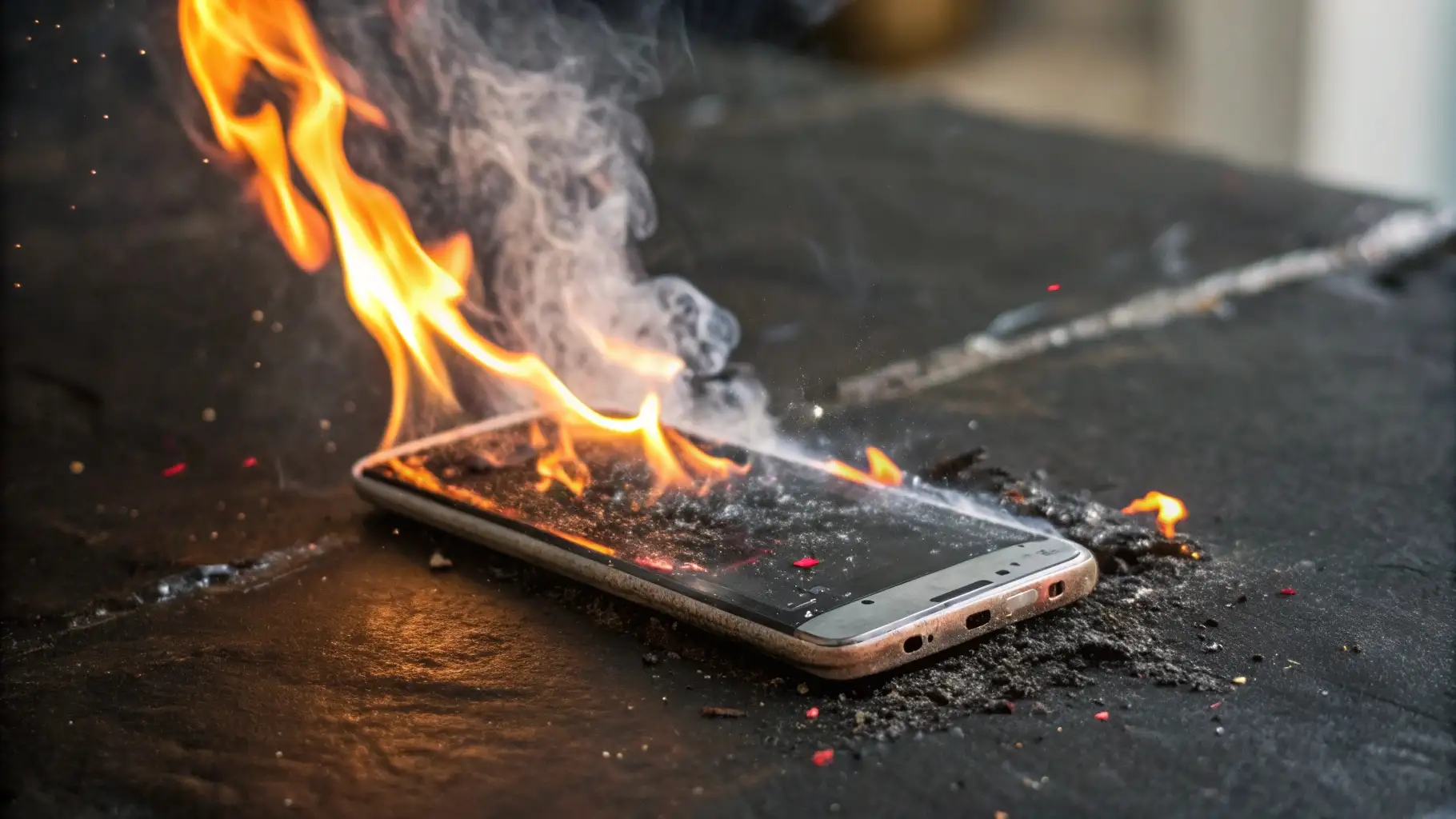 Kalkulator Harapan Hidup Baterai - Cara Hitung Usia Baterai 2 phone battery on fire Kalkulator Harapan Hidup Baterai - Cara Hitung Usia Baterai 2 phone battery on fire